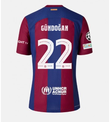 Barcelona Ilkay Gundogan #22 Kotipaita 2023-24 Lyhyet Hihat